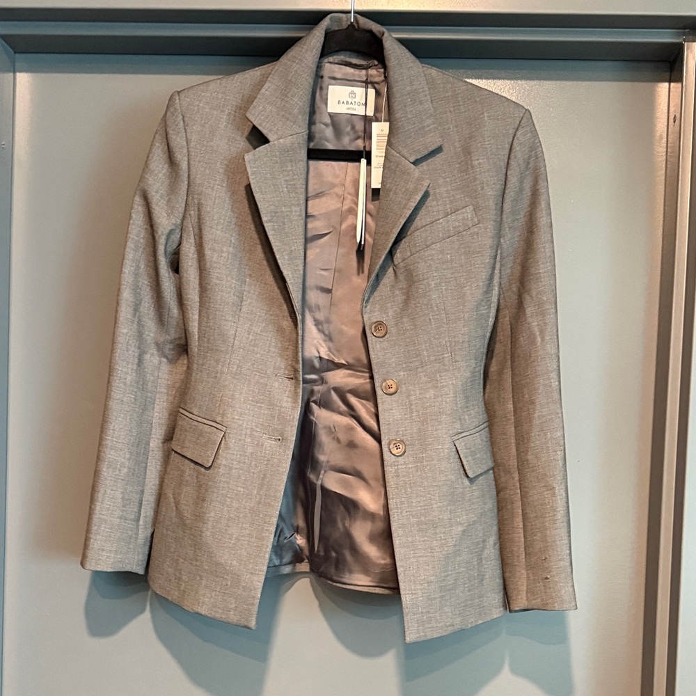 Aritzia Babaton Gray Blazer